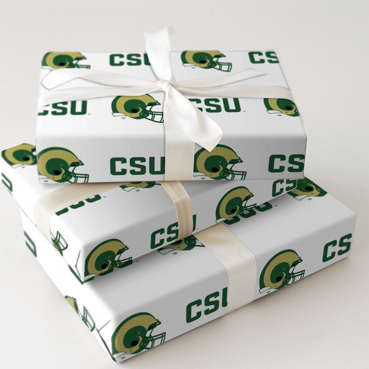 CSU Helmet - Wrapping Paper - Aspen & Arlo