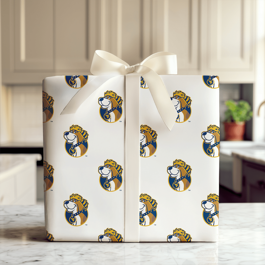 Circle dog - Wrapping Paper - Aspen & Arlo