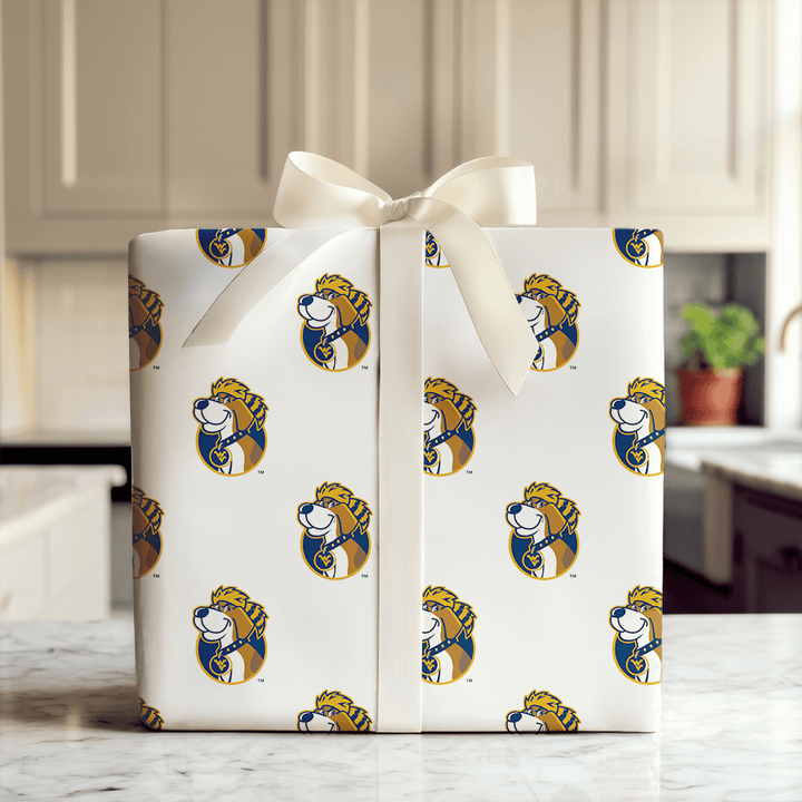 Circle dog - Wrapping Paper - Aspen & Arlo