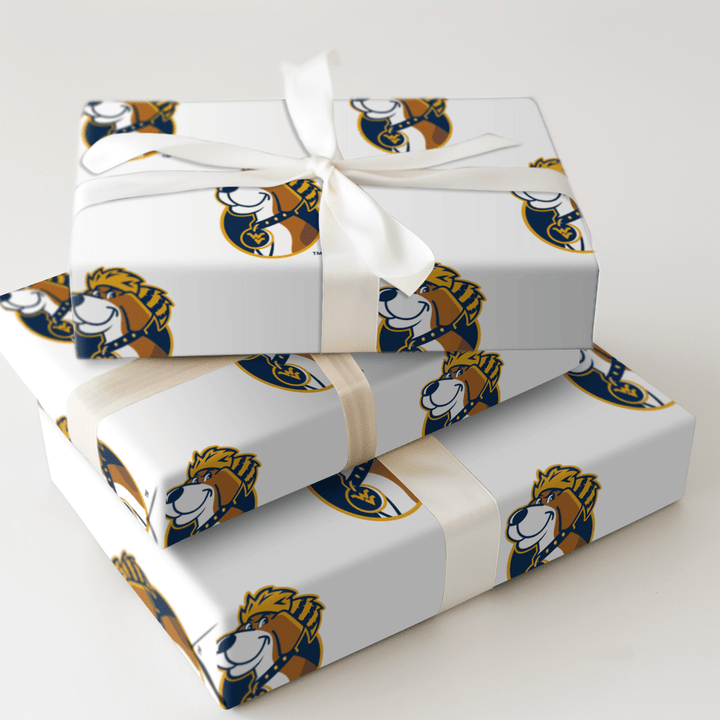 Circle dog - Wrapping Paper - Aspen & Arlo