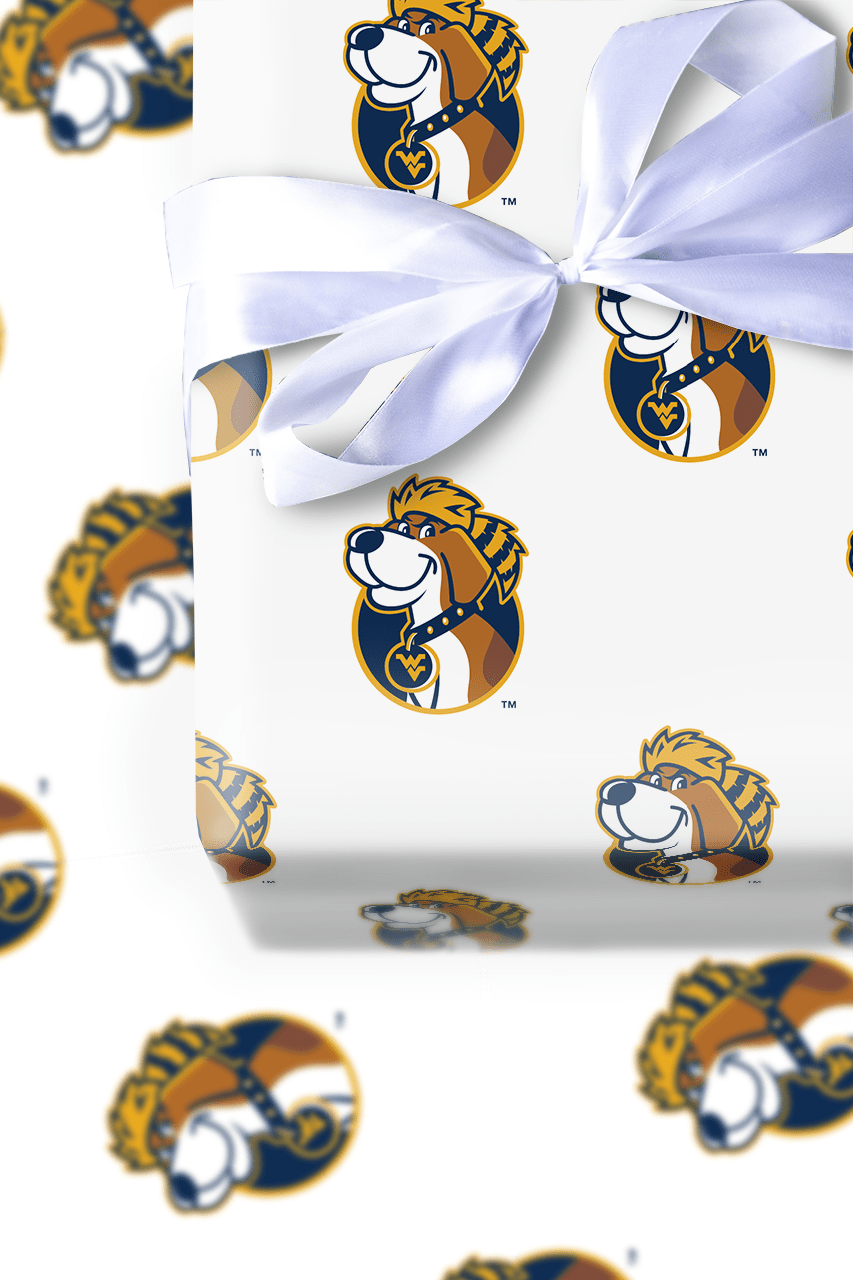 Circle dog - Wrapping Paper - Aspen & Arlo