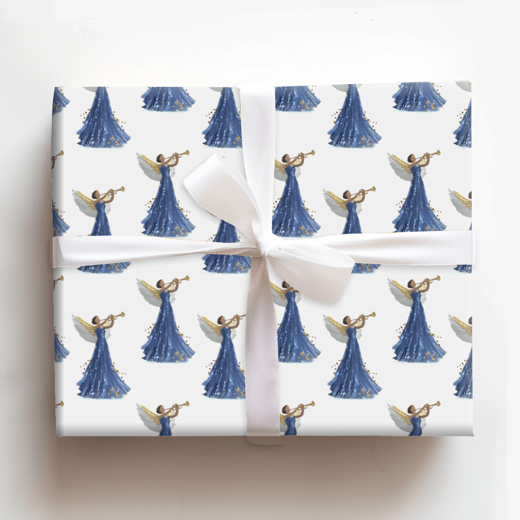 Midnight Gloria - Wrapping Paper - Aspen & Arlo