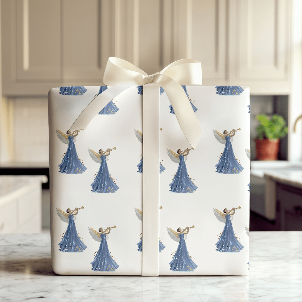 Midnight Gloria - Wrapping Paper - Aspen & Arlo