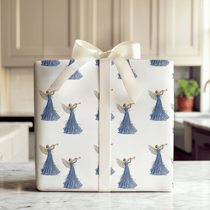 Midnight Gloria - Wrapping Paper - Aspen & Arlo