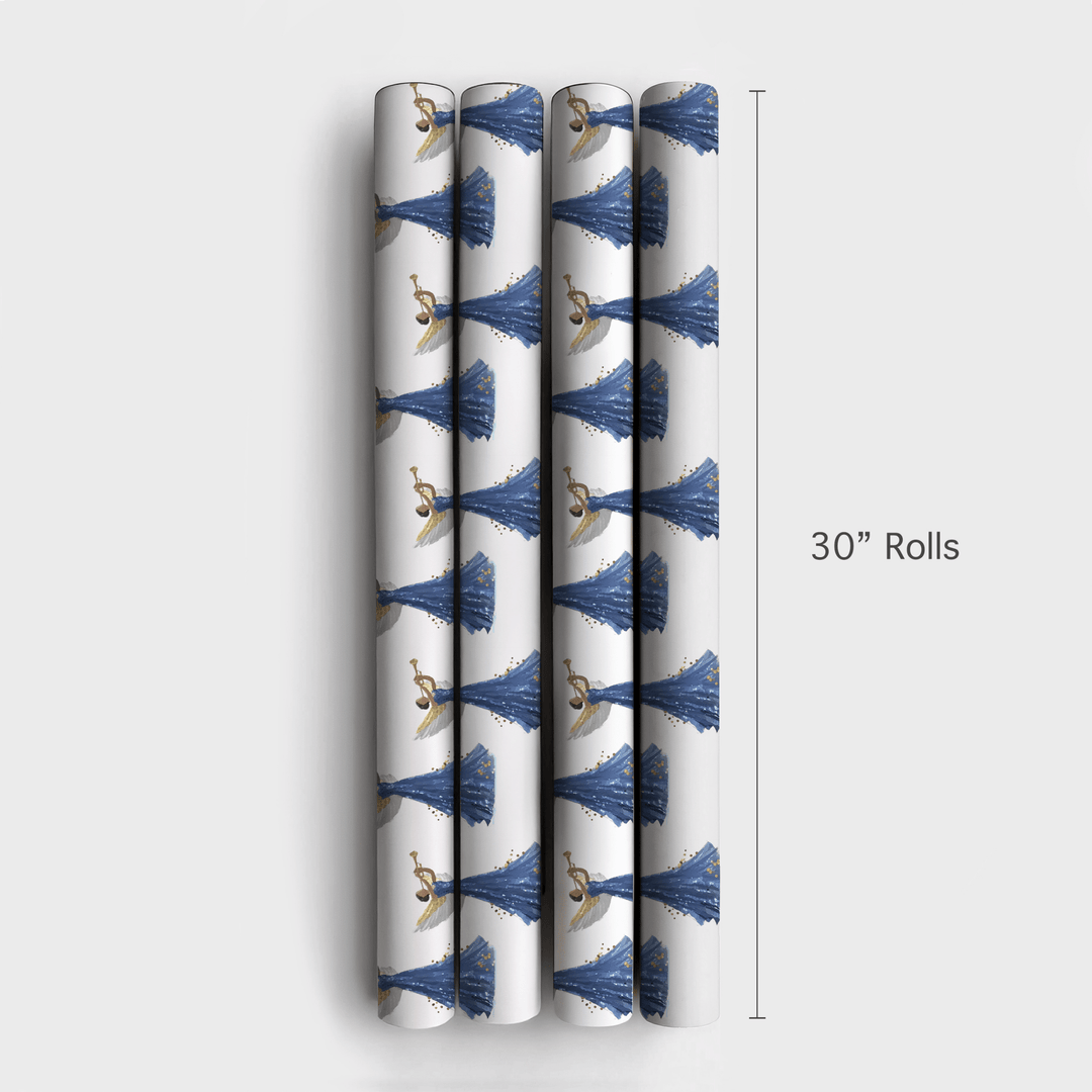Midnight Gloria - Wrapping Paper - Aspen & Arlo