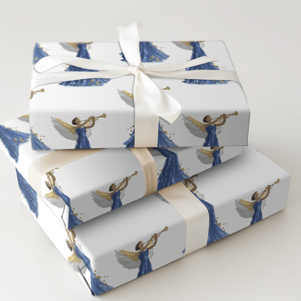 Midnight Gloria - Wrapping Paper - Aspen & Arlo