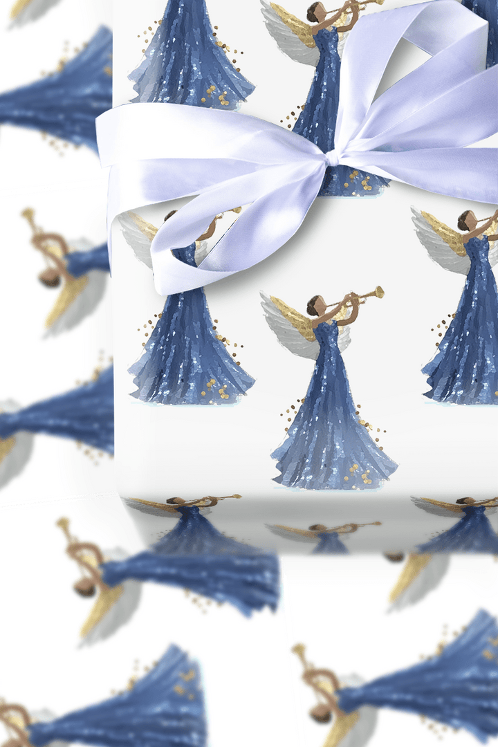 Midnight Gloria - Wrapping Paper - Aspen & Arlo