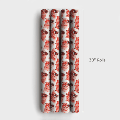 Bites of Red - Wrapping Paper - Aspen & Arlo