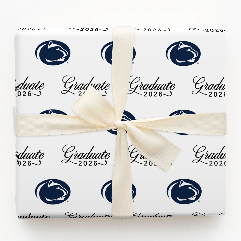 Penn State Graduate 2026 - Wrapping Paper - Aspen & Arlo