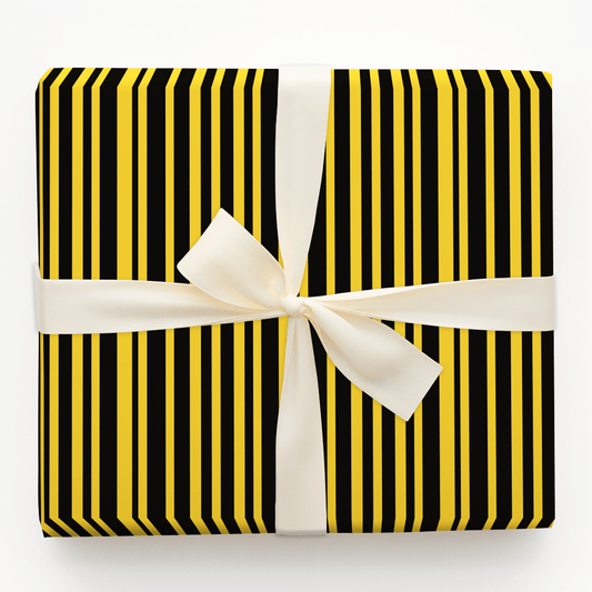 Caution Ahead Boys - Wrapping Paper - Aspen & Arlo