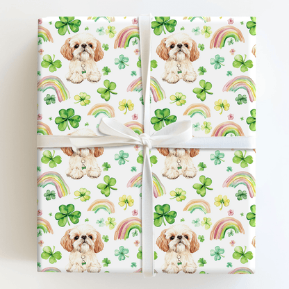 Rainbows with the Shih Tzu - Wrapping Paper - Aspen & Arlo