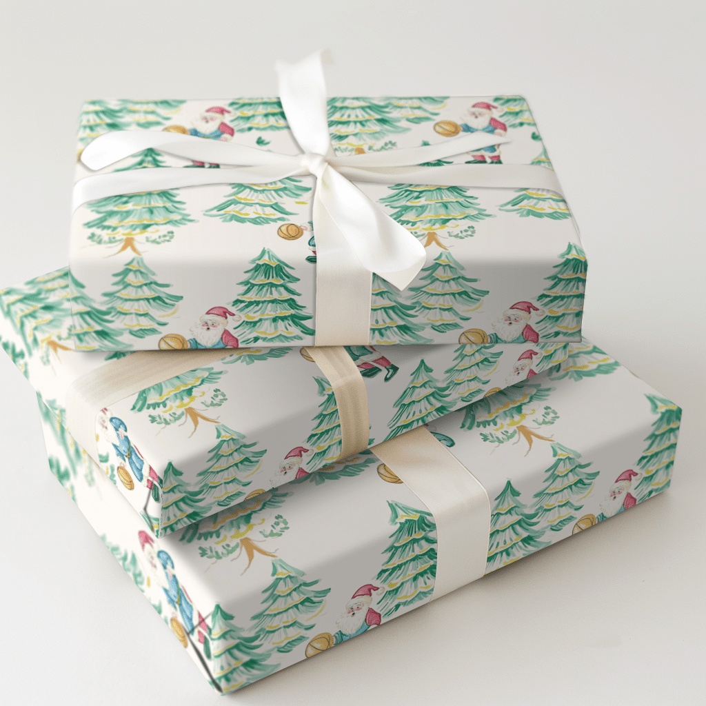 The Nice List Draft - Wrapping Paper - Aspen & Arlo