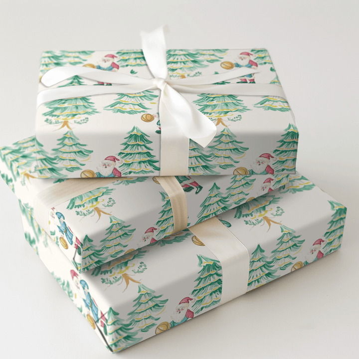 The Nice List Draft - Wrapping Paper - Aspen & Arlo