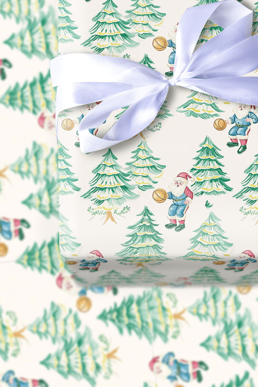 The Nice List Draft - Wrapping Paper - Aspen & Arlo