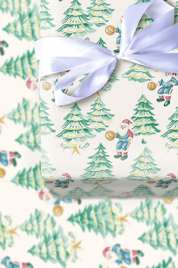 The Nice List Draft - Wrapping Paper - Aspen & Arlo