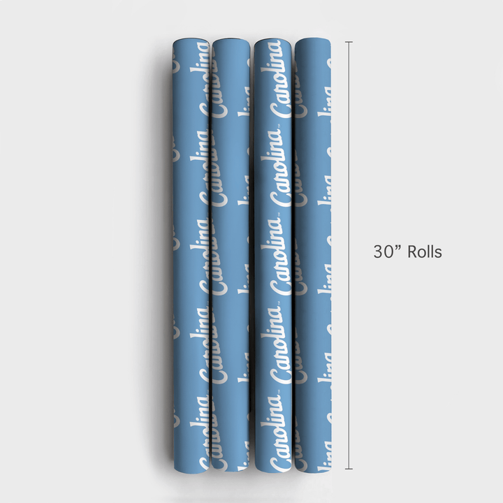 Carolina Blue - Wrapping Paper - Aspen & Arlo