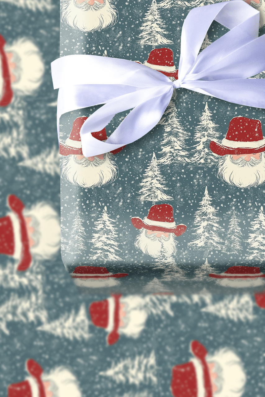 Santa Sam - Wrapping Paper - Aspen & Arlo
