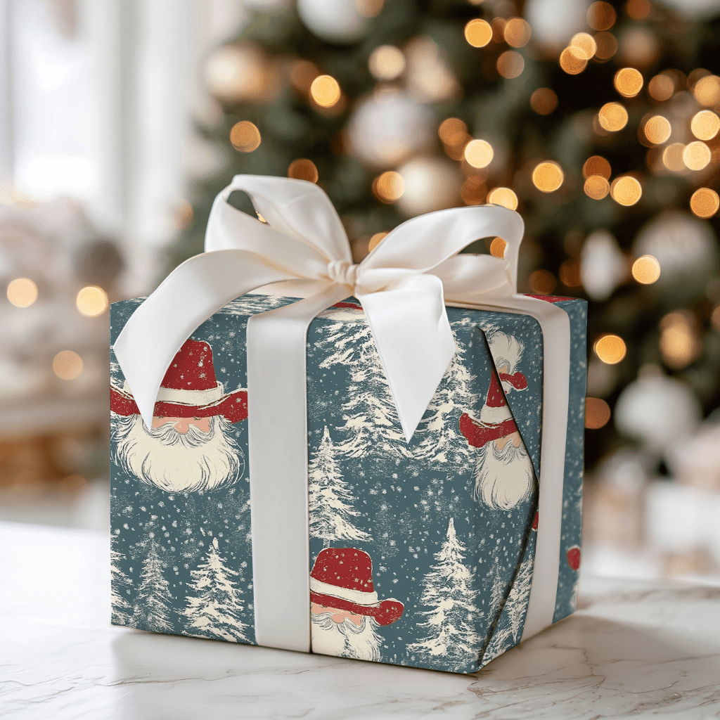 Santa Sam - Wrapping Paper - Aspen & Arlo