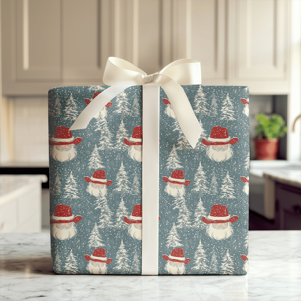 Santa Sam - Wrapping Paper - Aspen & Arlo
