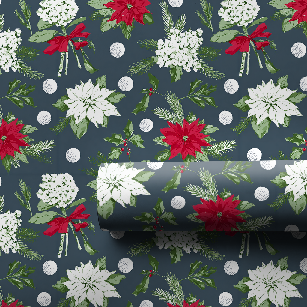 Poinsettias and Putts