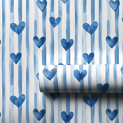 Indigo Flirt - Wrapping Paper - Aspen & Arlo