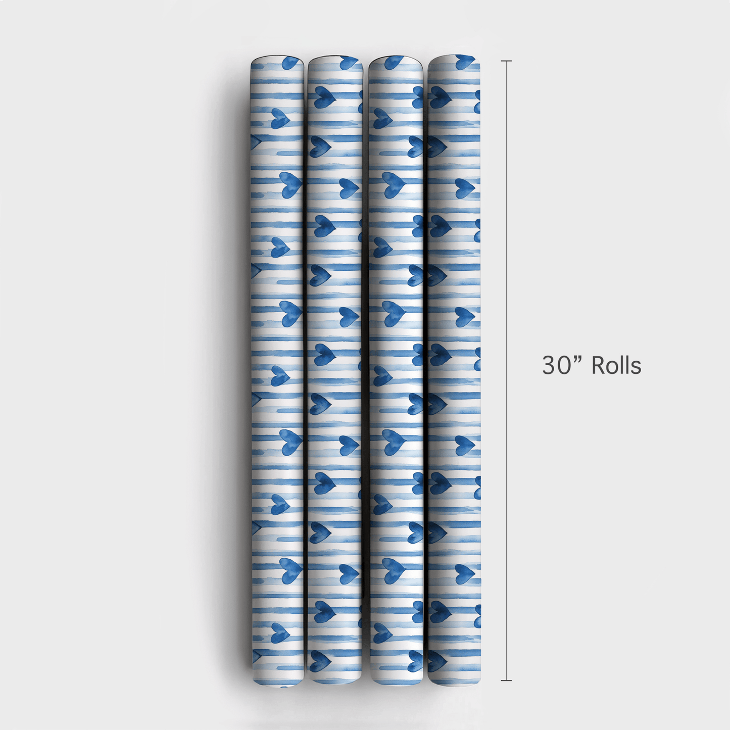 Indigo Flirt - Wrapping Paper - Aspen & Arlo