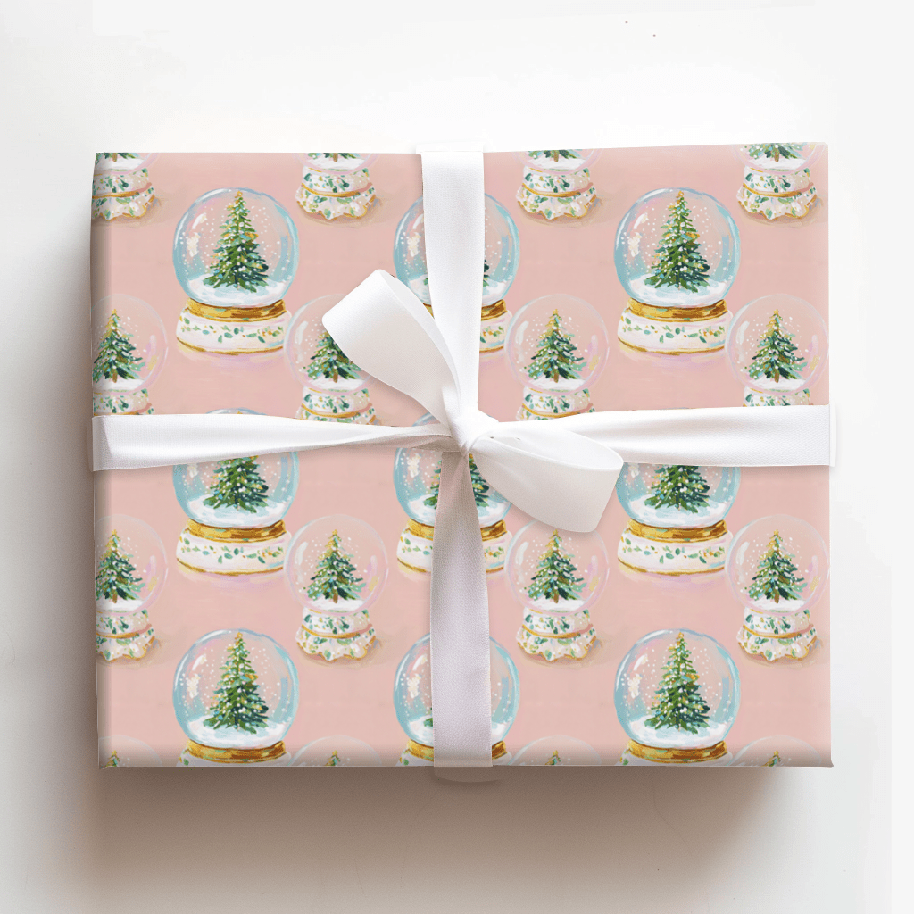 Tree Globe - Wrapping Paper - Aspen & Arlo