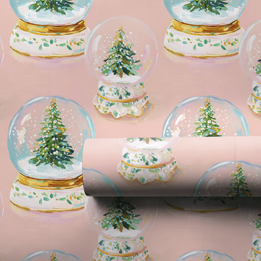Tree Globe - Wrapping Paper - Aspen & Arlo