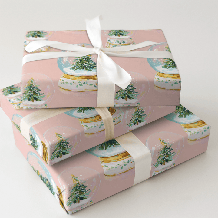 Tree Globe - Wrapping Paper - Aspen & Arlo