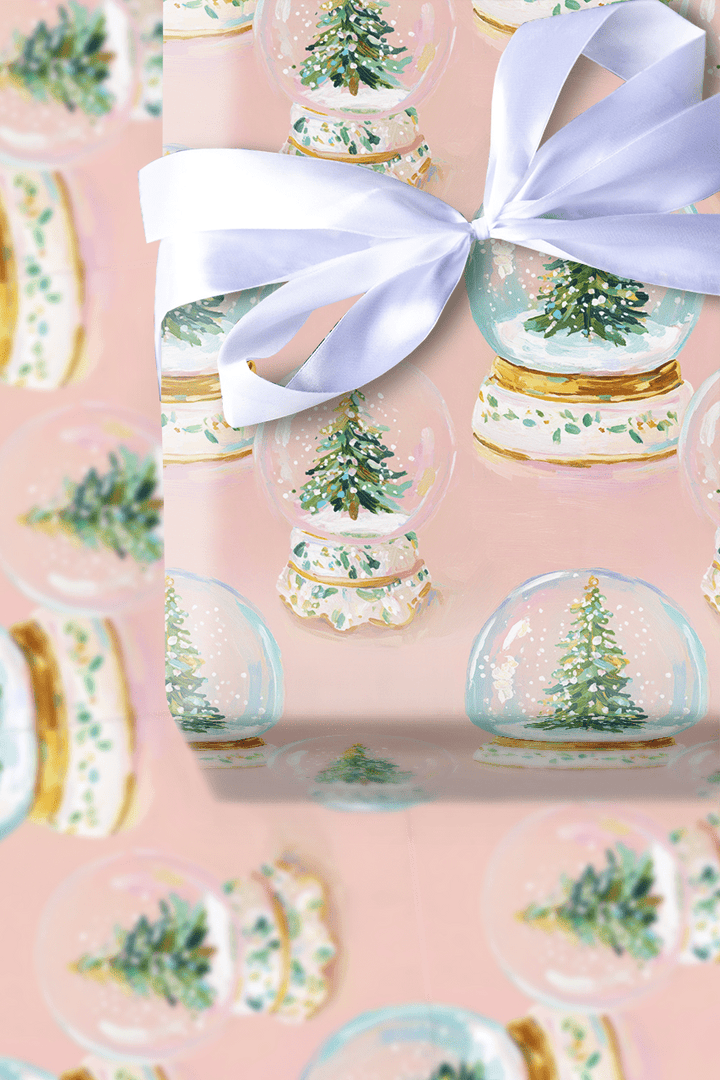 Tree Globe - Wrapping Paper - Aspen & Arlo