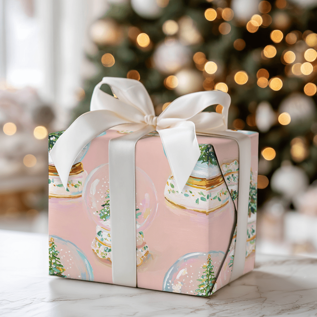 Tree Globe - Wrapping Paper - Aspen & Arlo