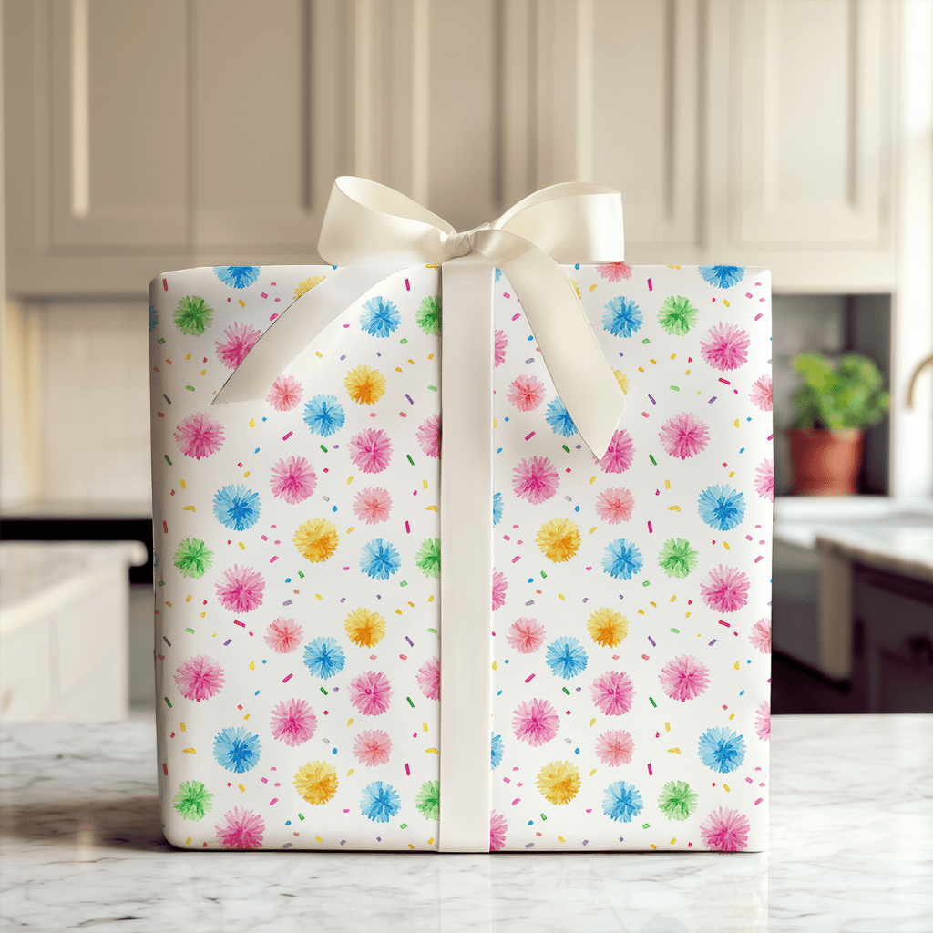 Cartwheels and Confetti - Wrapping Paper - Aspen & Arlo