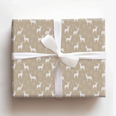 Classic Reindeer - Wrapping Paper - Aspen & Arlo
