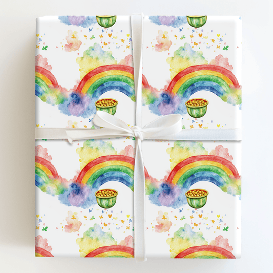Sky Gold - Wrapping Paper - Aspen & Arlo
