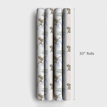 Running Chocolate Lab Puppy - Wrapping Paper - Aspen & Arlo