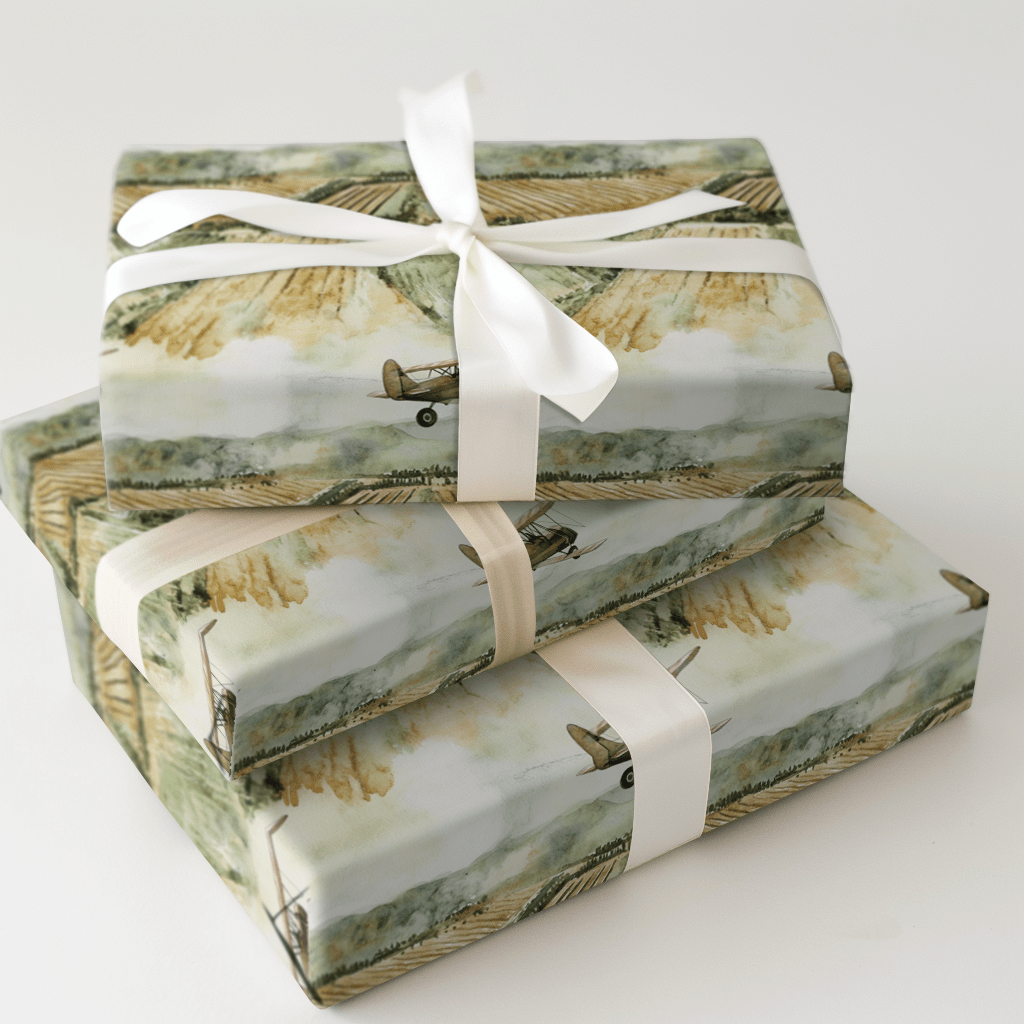 Golden Hour Glide - Wrapping Paper - Aspen & Arlo
