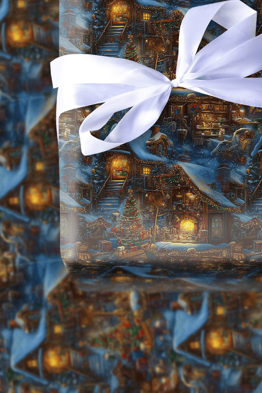 Toymaker Twilight - Wrapping Paper - Aspen & Arlo