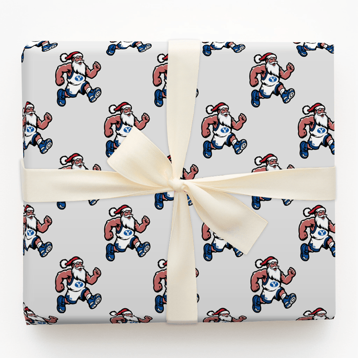 BYU Sleigh Squad - Wrapping Paper - Aspen & Arlo