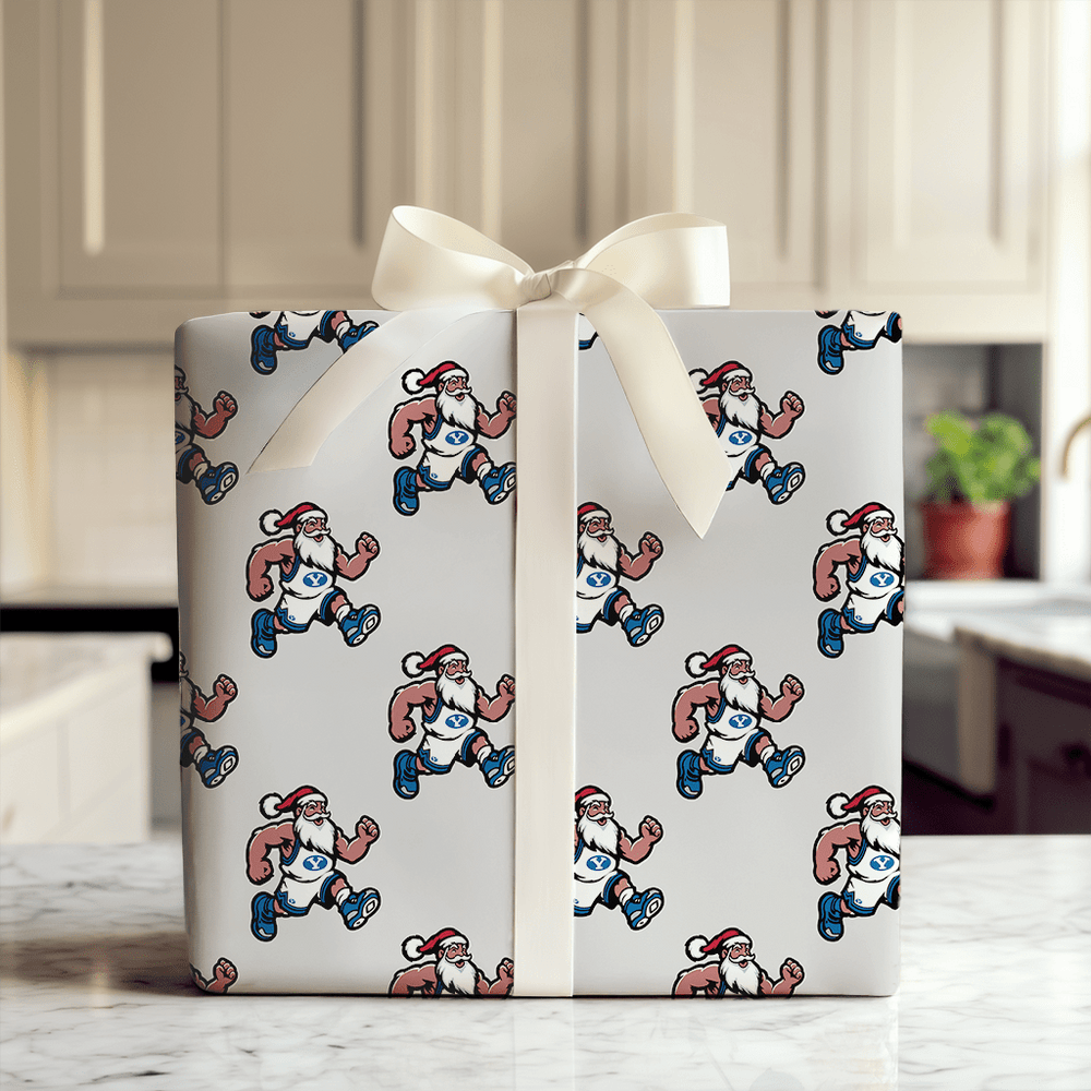 BYU Sleigh Squad - Wrapping Paper - Aspen & Arlo