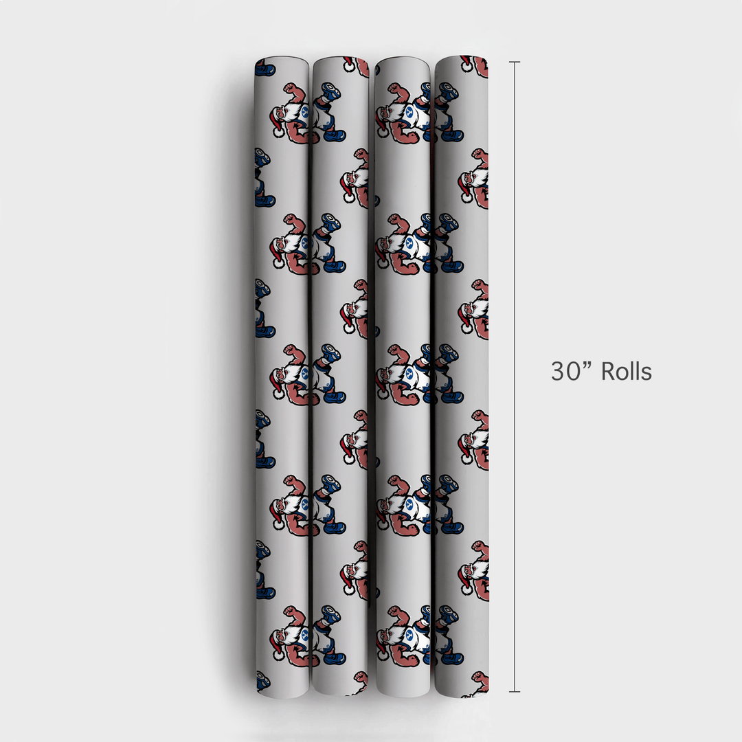 BYU Sleigh Squad - Wrapping Paper - Aspen & Arlo
