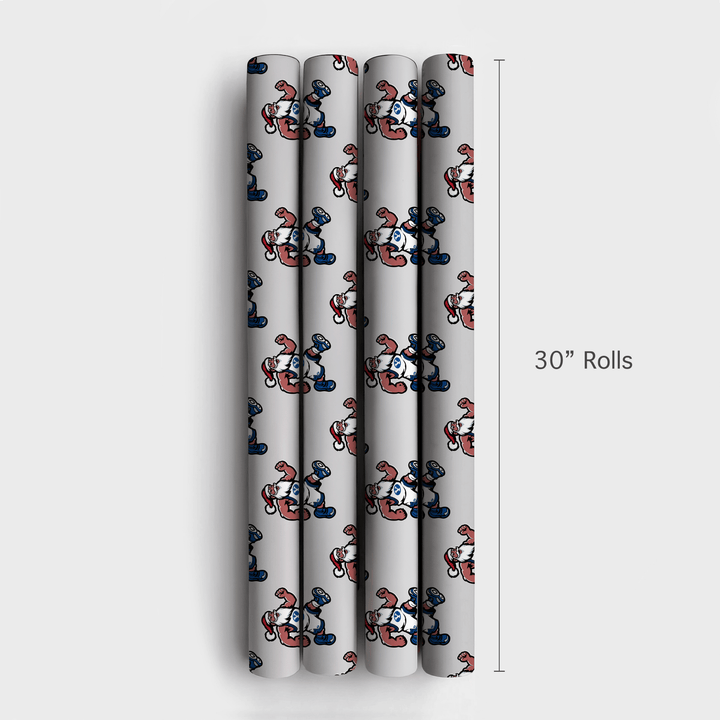 BYU Sleigh Squad - Wrapping Paper - Aspen & Arlo