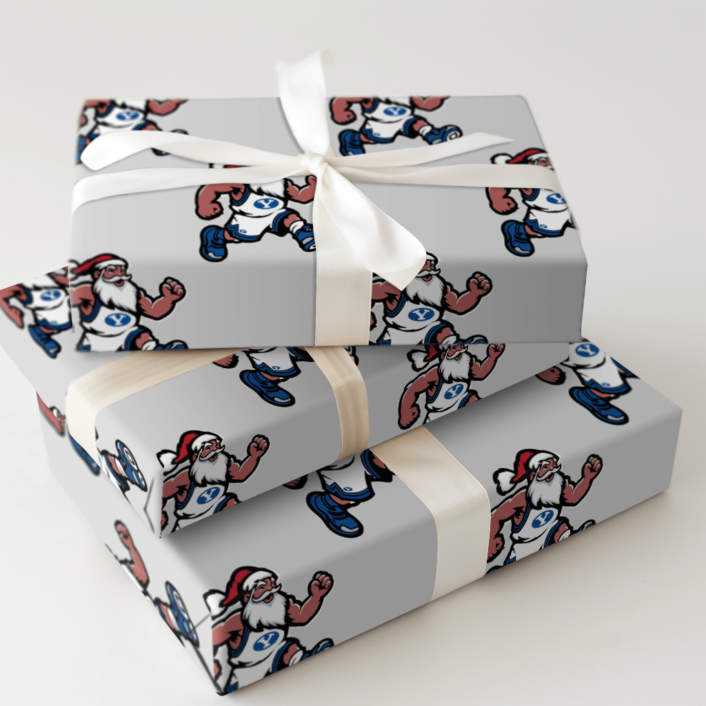 BYU Sleigh Squad - Wrapping Paper - Aspen & Arlo