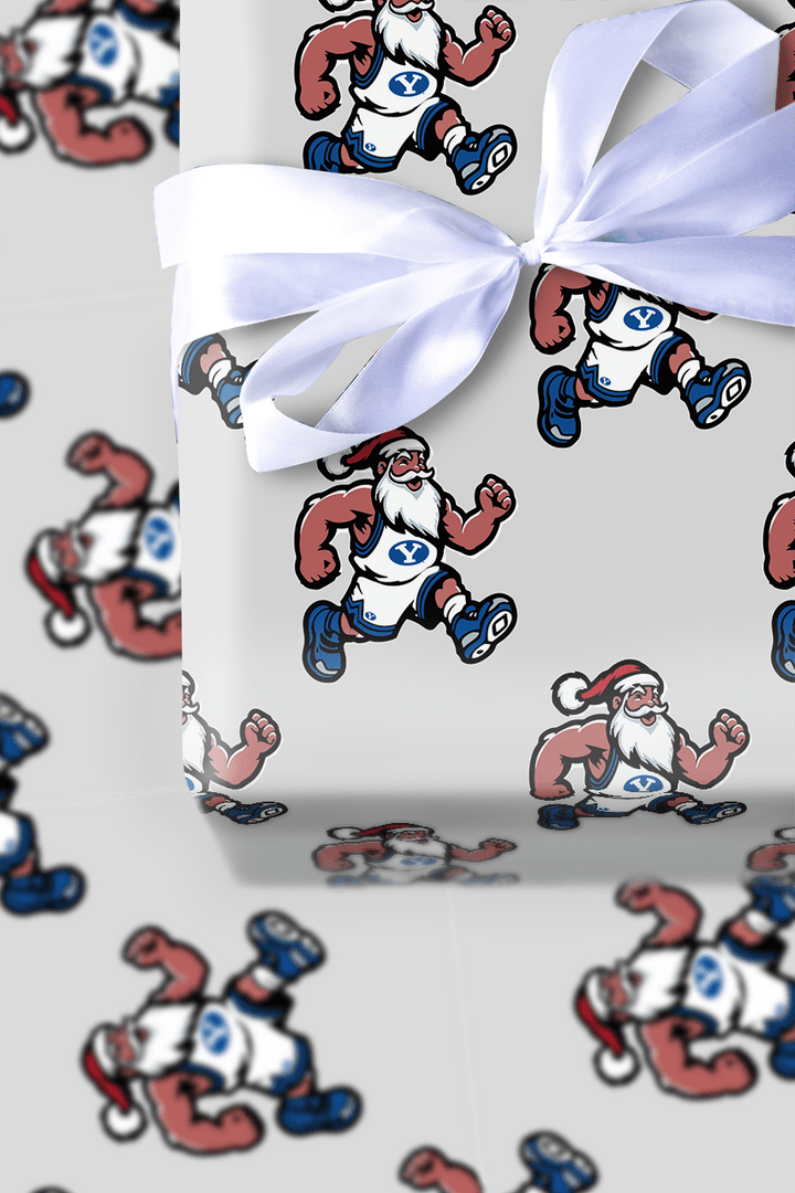 BYU Sleigh Squad - Wrapping Paper - Aspen & Arlo
