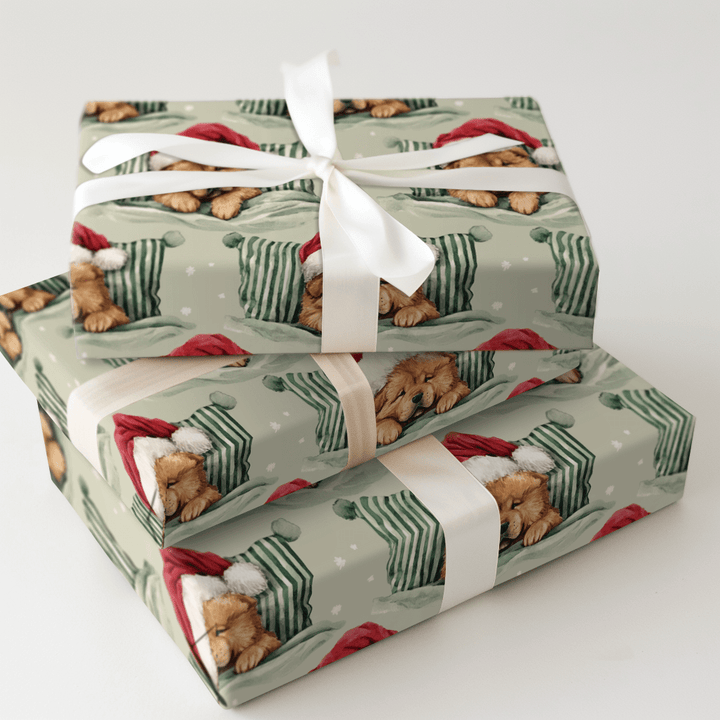 Bedtime for Chow Chow - Wrapping Paper - Aspen & Arlo