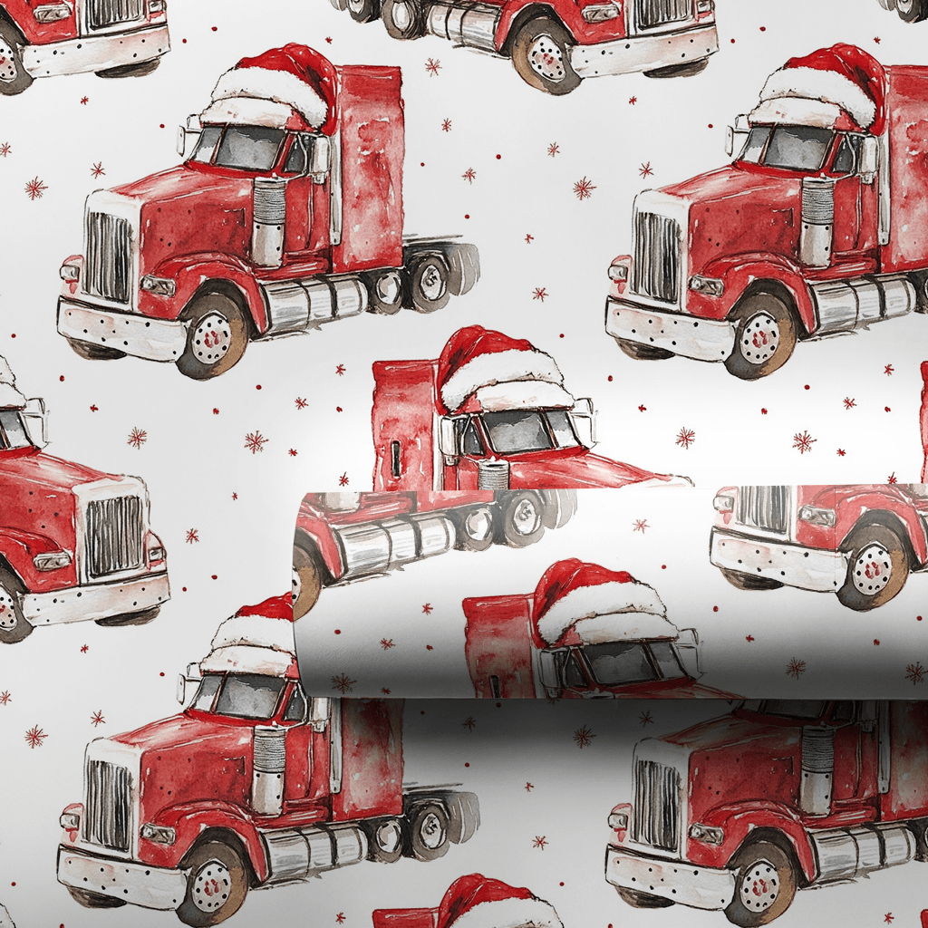Big Rig - Wrapping Paper - Aspen & Arlo