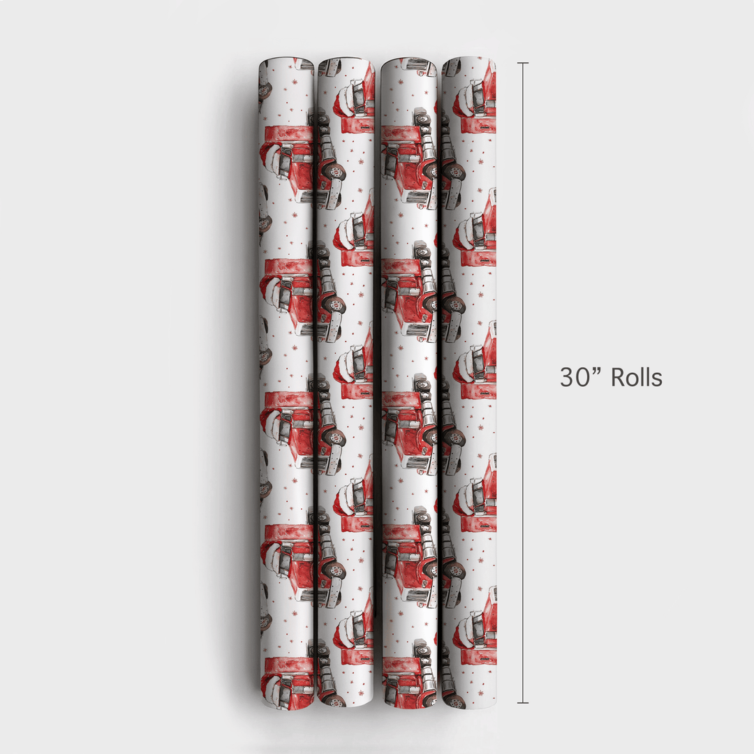 Big Rig - Wrapping Paper - Aspen & Arlo