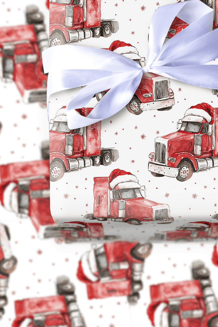Big Rig - Wrapping Paper - Aspen & Arlo