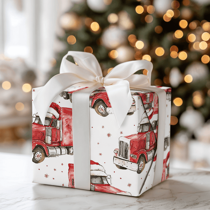 Big Rig - Wrapping Paper - Aspen & Arlo