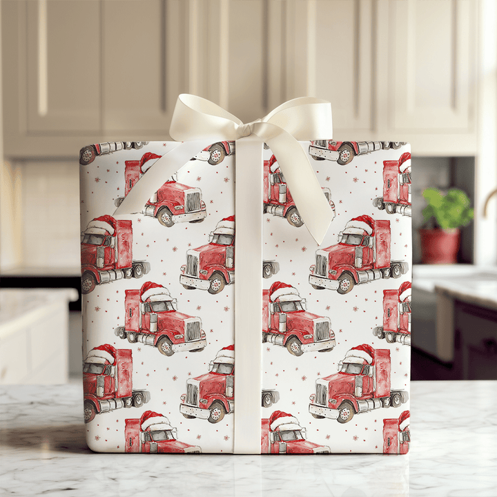 Big Rig - Wrapping Paper - Aspen & Arlo