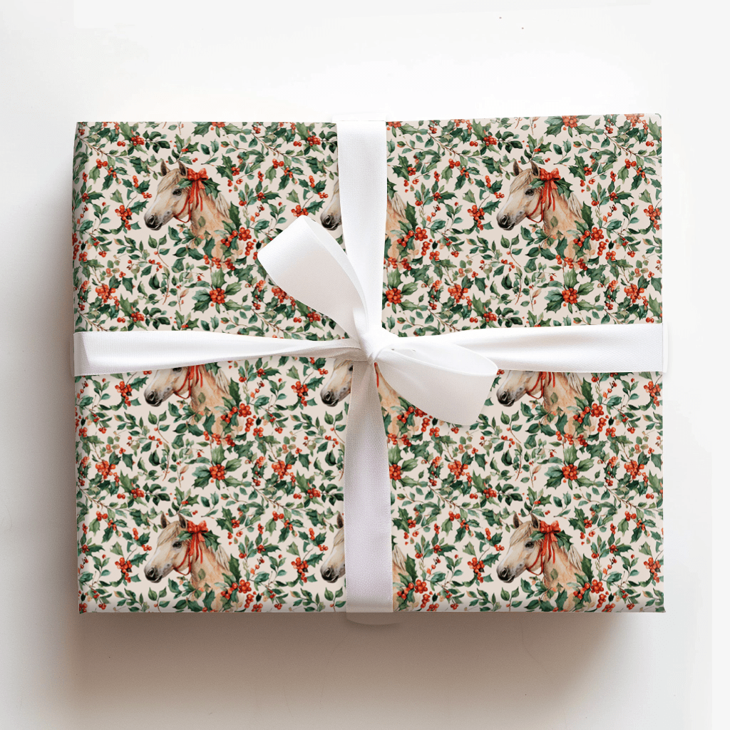 Holly Jumps - Wrapping Paper - Aspen & Arlo